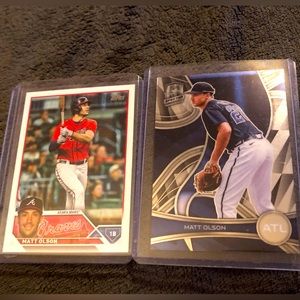 Matt Olson 2022 Spectrum Baseball & Topps Series
